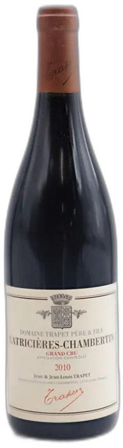capture du vin Latricières Chambertin Grand Cru Rouge Domaine Trapet