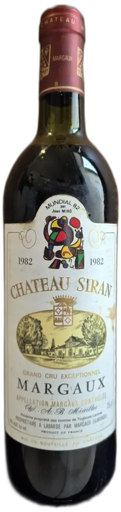 photo du vin Château Siran