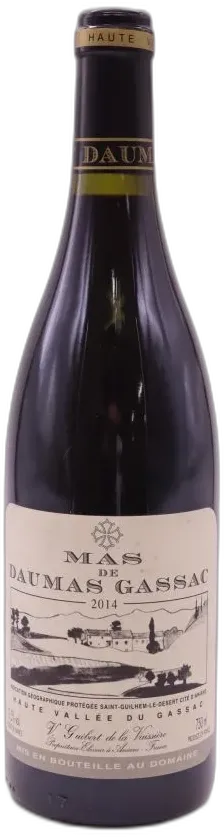 photo du vin Mas de Daumas Gassac, Igp Saint-Guilhem-le-Desert Cite d’Aniane