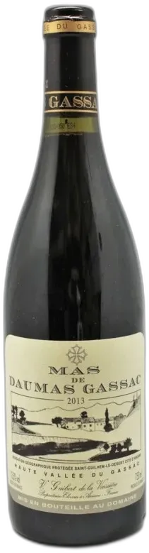 photo du vin Mas de Daumas Gassac, Igp Saint-Guilhem-le-Desert Cite d’Aniane