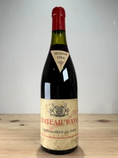 photo Château Rayas Chateauneuf du Pape 1984