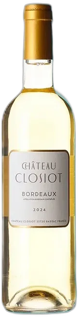 illustration du vin Château Closiot, le c du Sec du Château Closiot