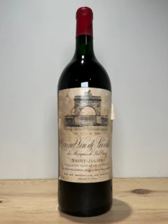 photo Magnum Château Leoville Las Cases Grand Vin de Leoville Saint Julien 1988