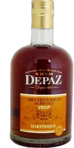 photo du vin Depaz Rhum Très Vieux Agricole de Martinique "Vsop Réserve Spéciale" Brun