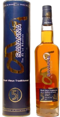 illustration du vin Rhum Savanna Vieux 5 ans