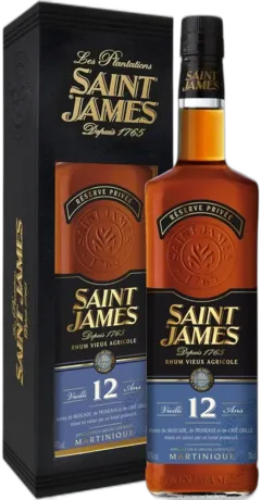 photo du vin St. James Vieux Agricole 12 ans Legno