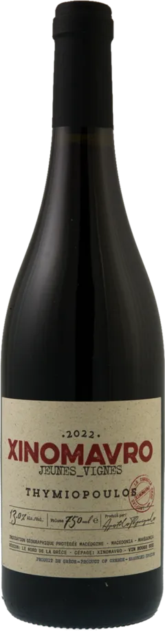 photo du vin Thymiopoulos Vineyards Xinomavro Jeunes Vignes