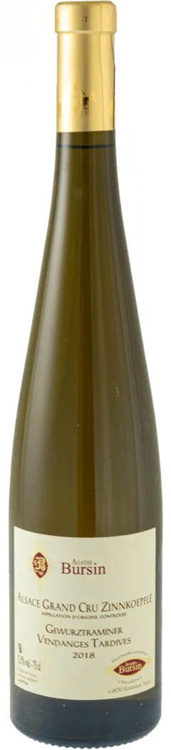 aperçu du vin Gewurztraminer Vendanges Tardives Zinnkoepfle