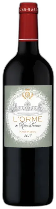 image du vin les Ormes de Rauzan Gassies Rouge 2013