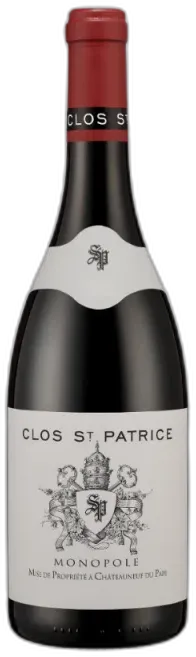 photo du vin Clos Saint Patrice Châteauneuf du Pape 2018