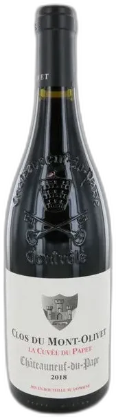 image du vin Châteauneuf-du-Pape Cuvée du Papet Clos du Mont-Olivet
