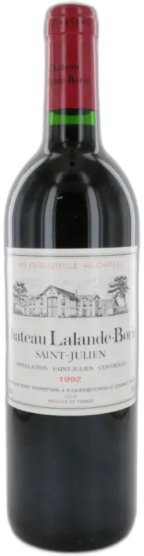 photo du vin Château Lalande Borie