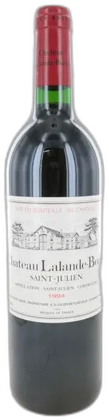 photo du vin Château Lalande Borie
