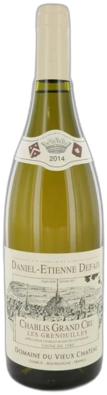 photo du vin Daniel-Etienne Defaix Chablis Grand Cru Grenouilles