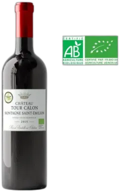 illustration du vin Château Tour Calon Montagne Saint-Emilion Vin Rouge de Bordeaux Bio