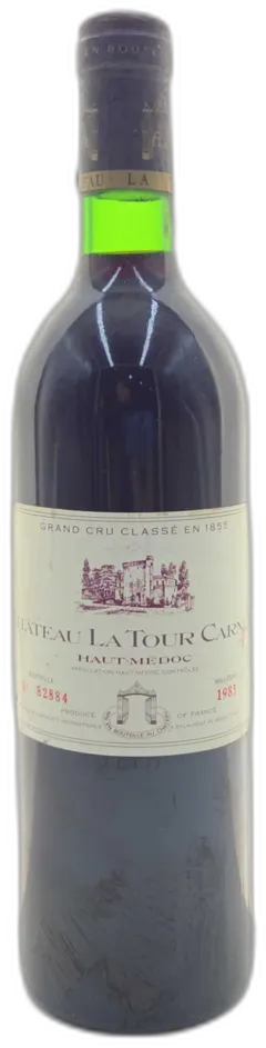 photo du vin La Tour Carnet