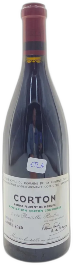 capture du vin Corton Etla