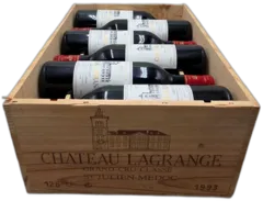 vue du vin Château Lagrange