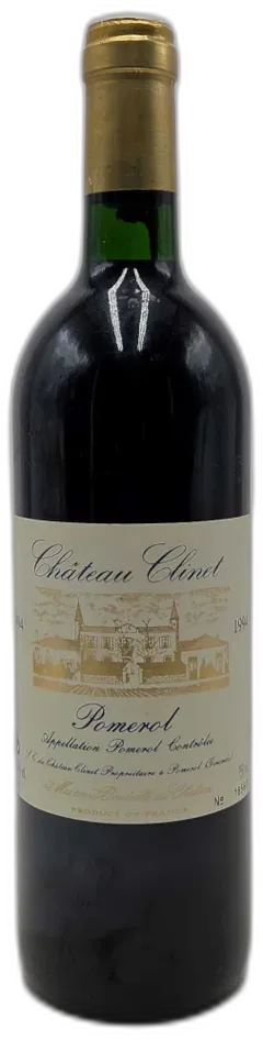 photo du vin Château Clinet