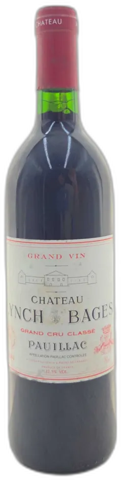 photo du vin Château Lynch Bages