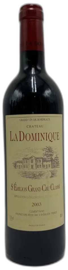 photo du vin Château la Dominique Grand Cru Classé