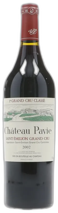 vue du vin Chateau Pavie