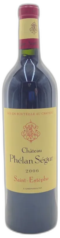 photo du vin Chateau Phelan Segur