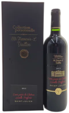 vue du vin Cuvée Privée François Louis Vuitton