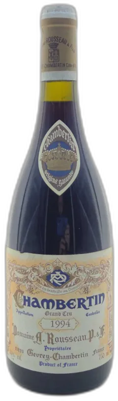 photo du vin Chambertin Grand Cru Domaine Armand Rousseau