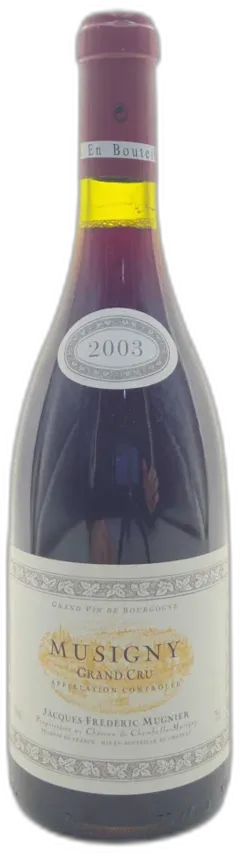 photo du vin Musigny Grand Cru Jacques-Frédéric Mugnier