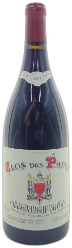 vue du vin Châteauneuf du Pape Rouge Clos des Papes Domaine Paul Avril