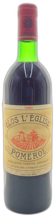 photo du vin Clos l’Eglise