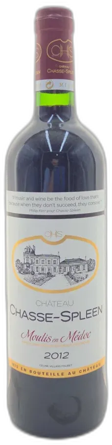 photo du vin Château Chasse Spleen