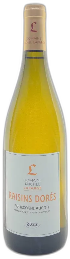 aperçu du vin Michel Lafarge Bourgogne Aligoté "Raisins Dorés"