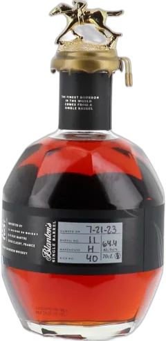 vue du vin Bourbon Usa Kentucky Blanton’s Single Barrel 11 New Vibrations
