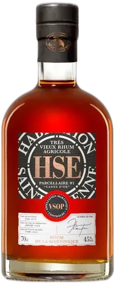 photo du vin Martinique Hse Vsop Parcellaire 1 Canne d’or