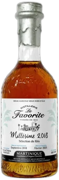 vue du vin Martinique la Favorite Millesime 6 Ans