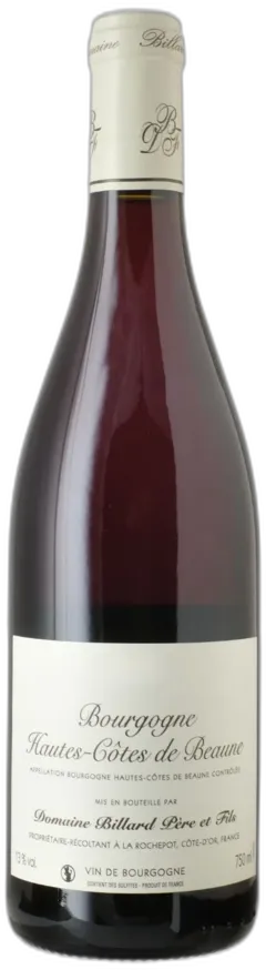 photo du vin Aop Bourgogne Hautes Cotes de Beaune Rge Domaine Billard