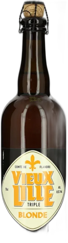 photo du vin Biere France Vieux Lille Triple Blonde 0 75