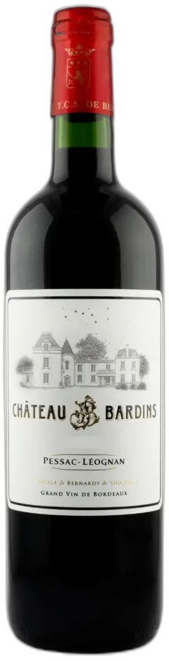 photo du vin Château Bardins Pessac-Leognan Rouge