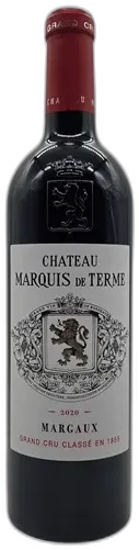 capture du vin Château Marquis de Terme Rouge