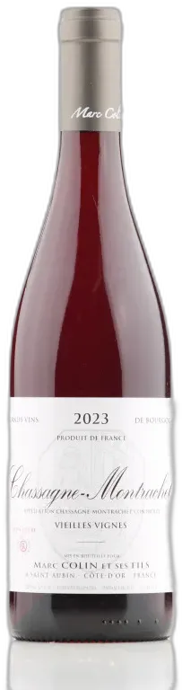 photos du vin Marc Colin et Fils Chassagne Montrachet Vieilles Vignes Rouge