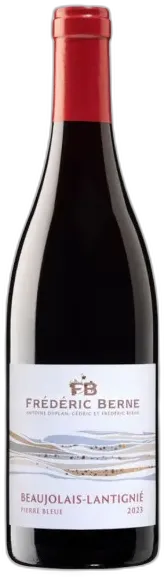 photo du vin Frédéric Berne Beaujolais Lantignié Pierre Bleue