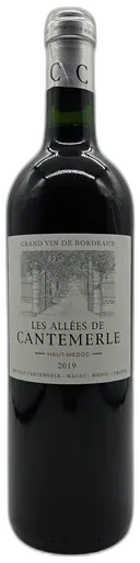 illustration du vin Les Allées de Cantemerle