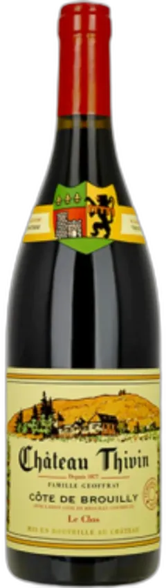 vue du vin Beaujolais Clos de Rochebonne Château Thivin