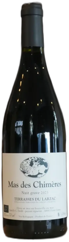 image du vin Mas des Chimères Nuit Grave