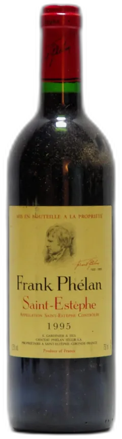 vue du vin Frank Phélan Second Vin