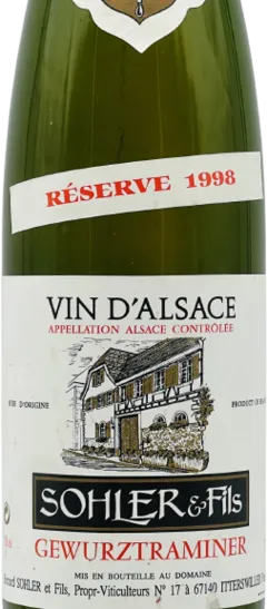 photo du vin Gewurztraminer