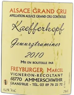 vue du vin Maison Marcel Freyburger