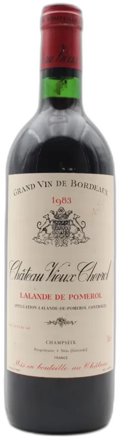 vue du vin Millésime Bordeaux 1978